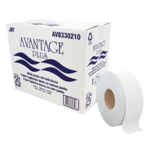 Comercial Bathroom Tissue Junior Jumbo-2 Ply-8 Rolls