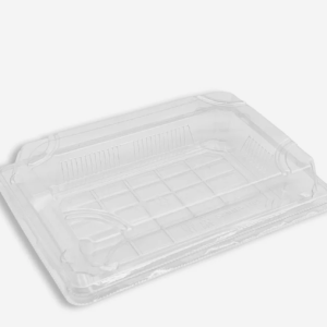 Sushi tray - Rectangle with lid:  Dimension: 7.5 x 5-1/4 x 1.9 inches (450 pcs) Sushi tray - Rectangle with lid:  Dimension: 7.5 x 5-1/4 x 1.9 inches (450 pcs)